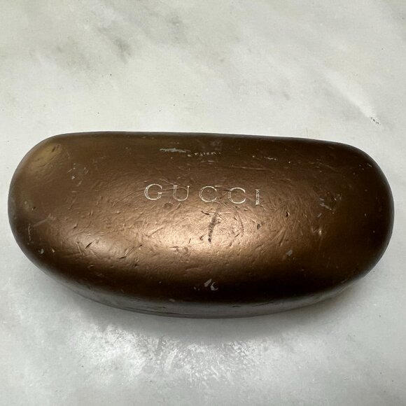Gucci Vintage Snaffle Bit Sunglasses (Brown/Gold Color) main image 10